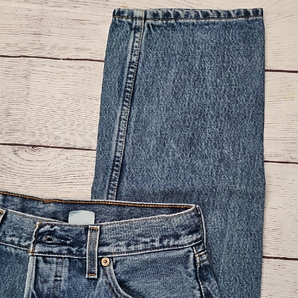 Levi's 30x32 Vintage Straight Blue Jeans, Button Up - Picture 5 of 14